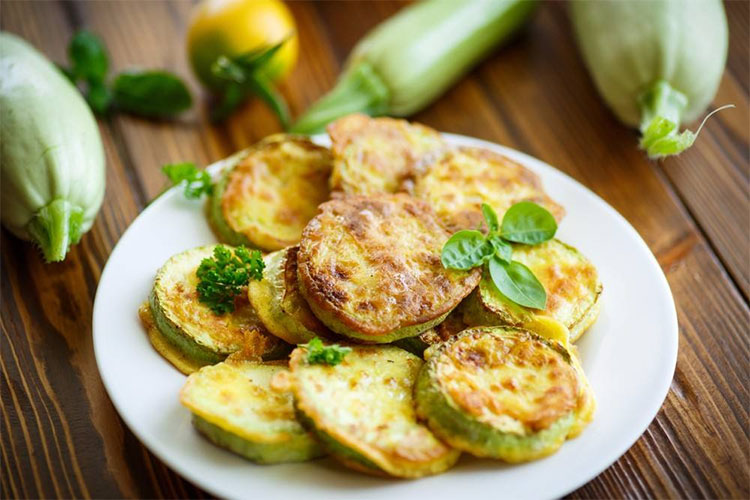 Кабачки жареные