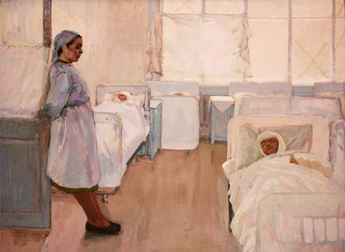 В госпитале