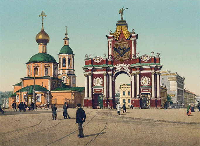 Красные ворота в Москве