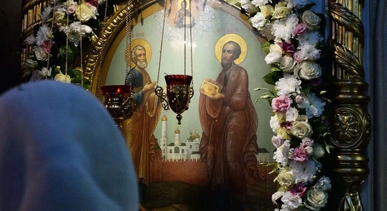Как нам провести Петров пост? 4 Образ Петра и Павла в храме