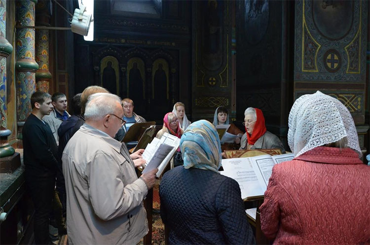 Песнопения в день отдания Пасхи