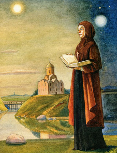 Преподобная Евфросиния Полоцкая (до крещения княжна Предислава)