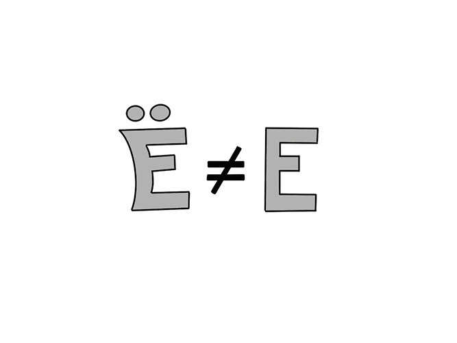 Ё и Е
