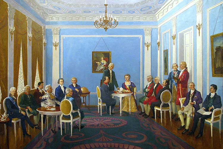 Заседание Российской Академии наук