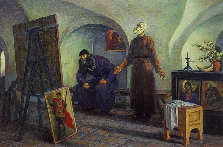 Андрей Рублев и Даниил Черный