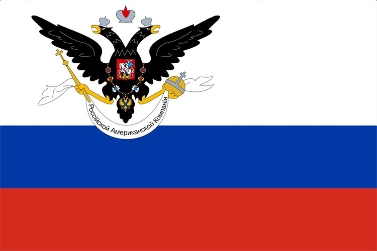 Флаг Русской Америки