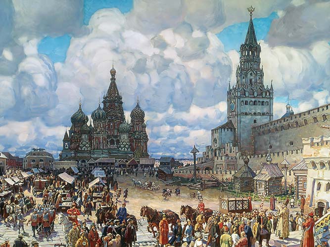 28 июля в истории. Красная площадь 4 Красная площадь при Иване Грозном