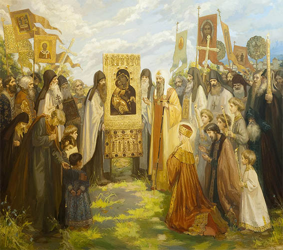 Сретение Владимирской иконы Божией Матери в Москве