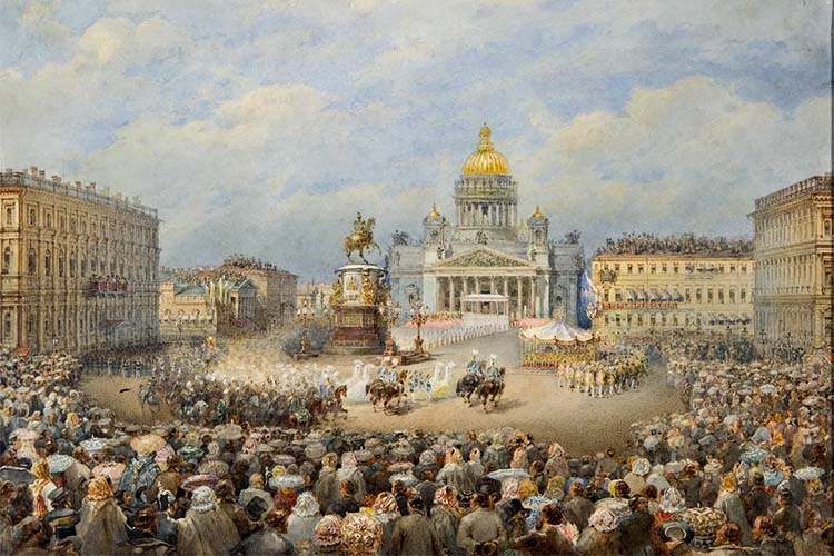 7 июля в истории. Памятник Николаю I 4 Торжественное открытие памятника императору Николаю I