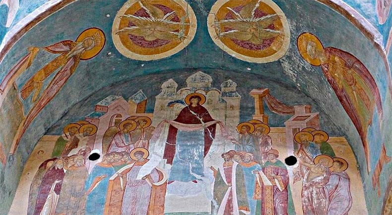 Фреска Ферапонтова монастыря