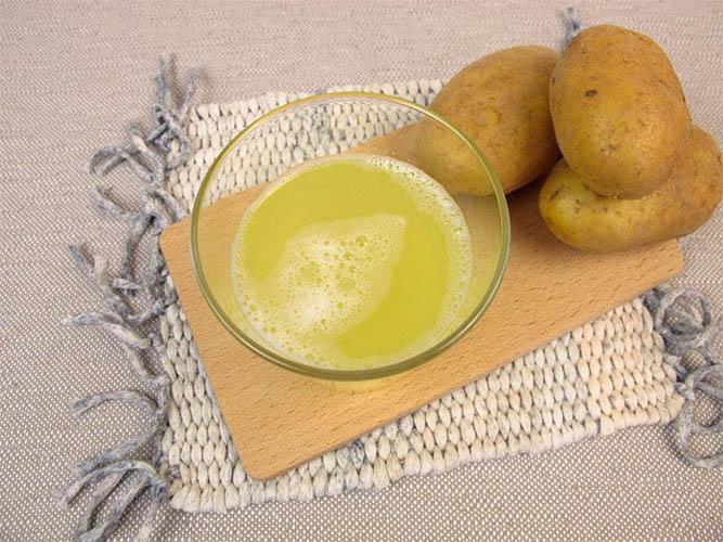 Сок картофеля