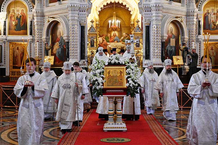 Всенощное бдение в канун Преображения Господня