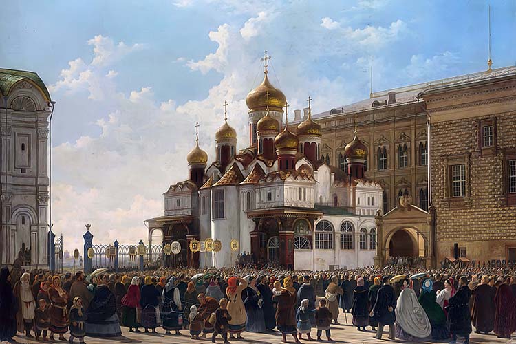 Начало индикта 4 Благовещенский собор Кремля