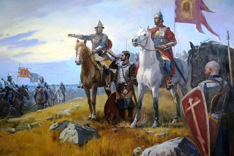 Перед Куликовской битвой
