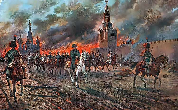 19 октября в истории. Французская оккупация Москвы 6 Наполеон покидает Кремль