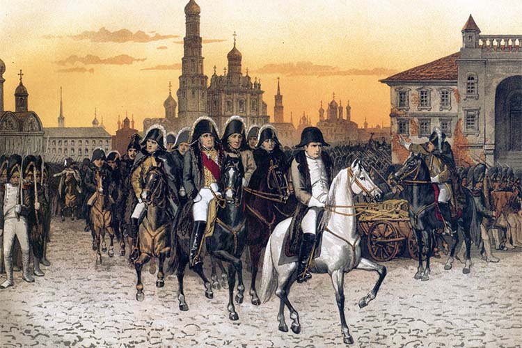 19 октября в истории. Французская оккупация Москвы 4 Вход французов в Москву