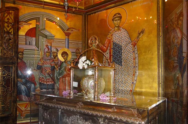 Великомученик Димитрий Солунский 6 Мощи святого Димитрия Солунского