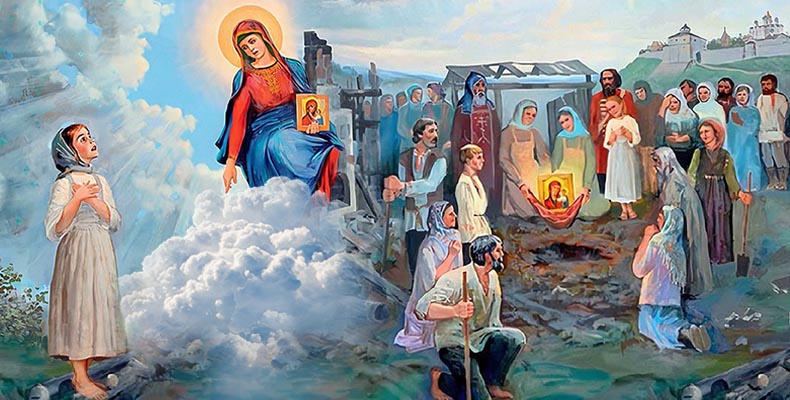 Обретение иконы Казанской Божией Матери