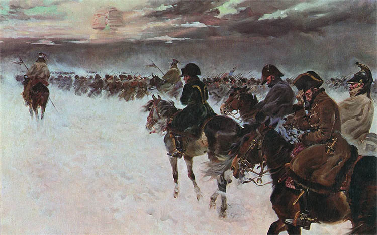 18 ноября в истории. Сражение под Красным 3 Отступление французов