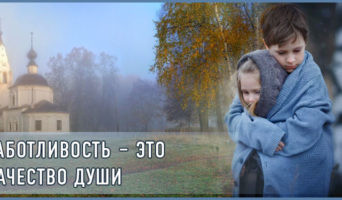 Заботливость – это качество души
