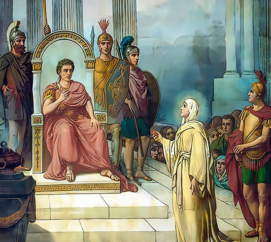 Мария Магдалина и император Тиберий