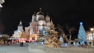 22. Rozhdestvenskiy vid na Preobrazhenskiy sobor