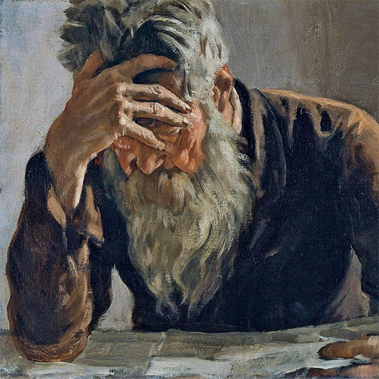 Грустный старик