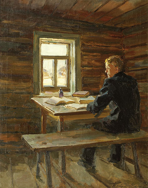 Парень в избе