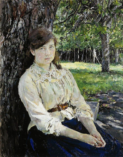 Серов. «Девушка, освещенная солнцем»