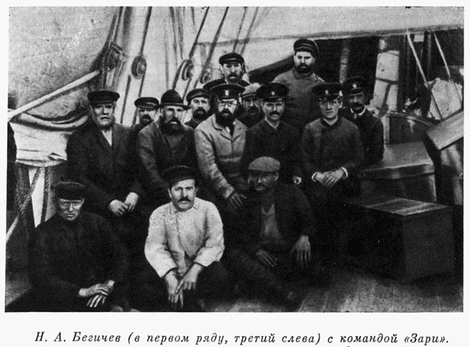 19 февраля в истории. Никифор Бегичев 4 Никифор Бегичев с командой «Зари»