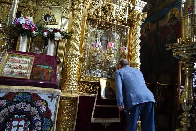Пантелеимонов монастырь 6 Образ великомученика Пантелеимона в храме