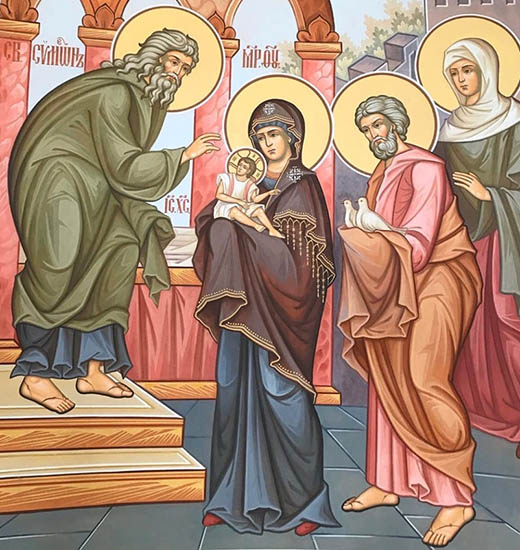 История становления праздника Сретения 2 Сретение Господа Иисуса Христа