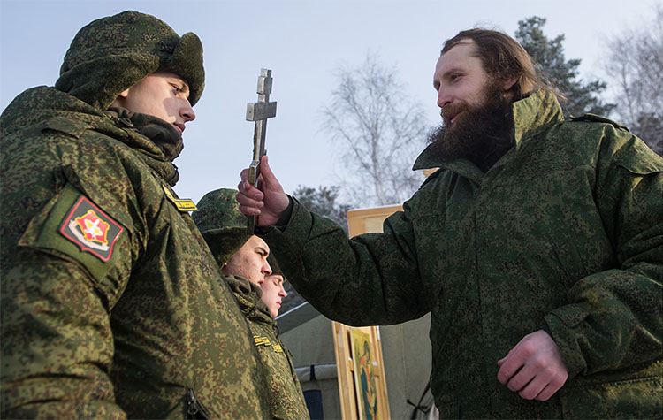 Священник в армии