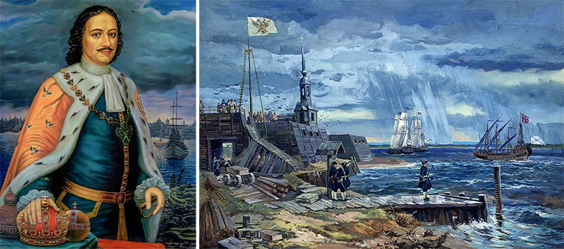 Петр Великий и Петропавловская крепость