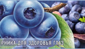 Черника для здоровья глаз