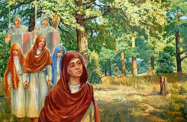 Вера, Надежда, Любовь и мать их София 2 Святые Вера, Надежда, Любовь и мать их София