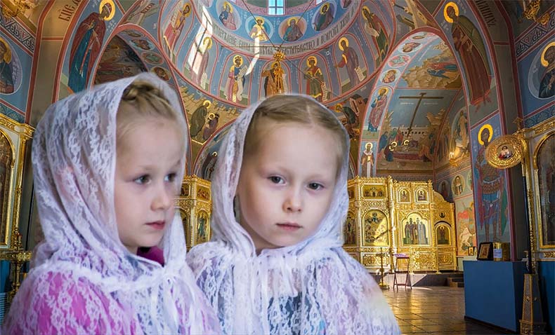 Дети в храме
