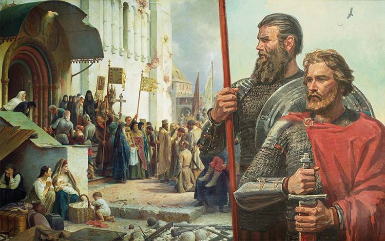 Монастыри – защитники Отечества 2 Оборона Троице-Сергиева монастыря