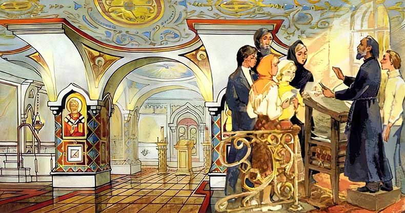 Пение в церкви