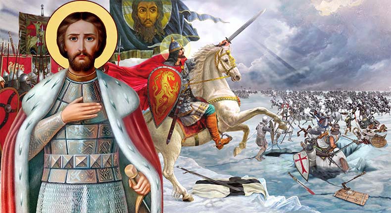 Александр Невский и крестоносцы 3 Святой благоверный князь Александр Невский
