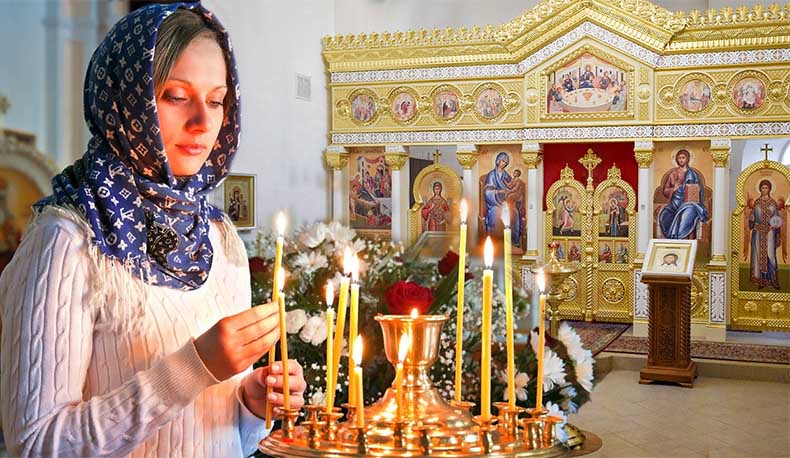 Храм и его устройство 3 Женщина в храме