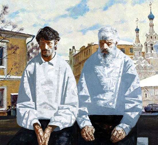 Духовные притчи. Тщеславие и мудрый человек 2 Двое беседуют