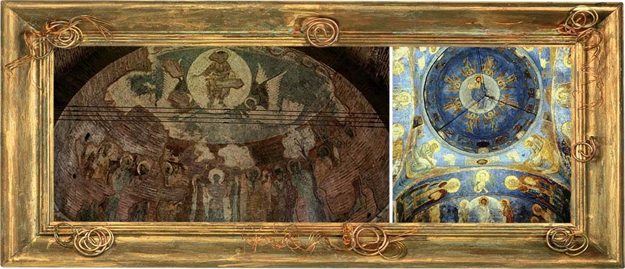 Слово в образе. Иконография Вознесения Господня 4 Росписи в церкви Святого Георгия и Спасо-Преображенского собора
