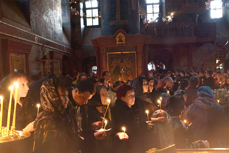 Великий пост в храме