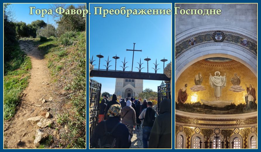 Посещение Галилеи, Фавора и Назарета 🙏 Рассказ 6 Гора Фавор. Преображение Господне