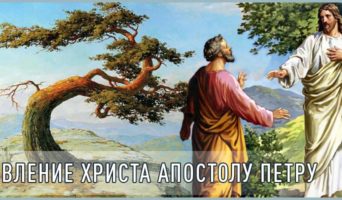 Явление Христа апостолу Петру