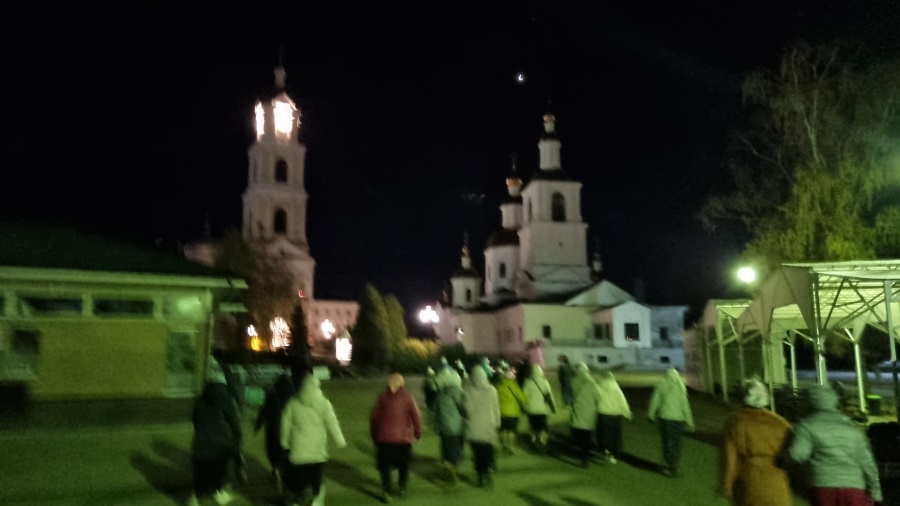  Раннее утро в Дивеево