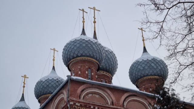 23. Купола Воскресенского храма 23. kupola voskresenskogo hrama