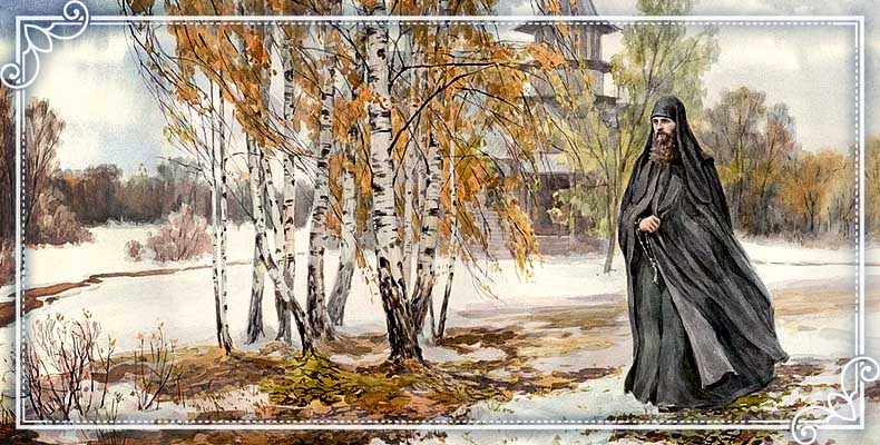 Жизнь по воле Божьей 2 Монах зимой