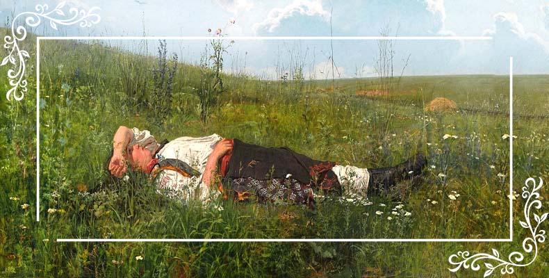 Юноша в поле